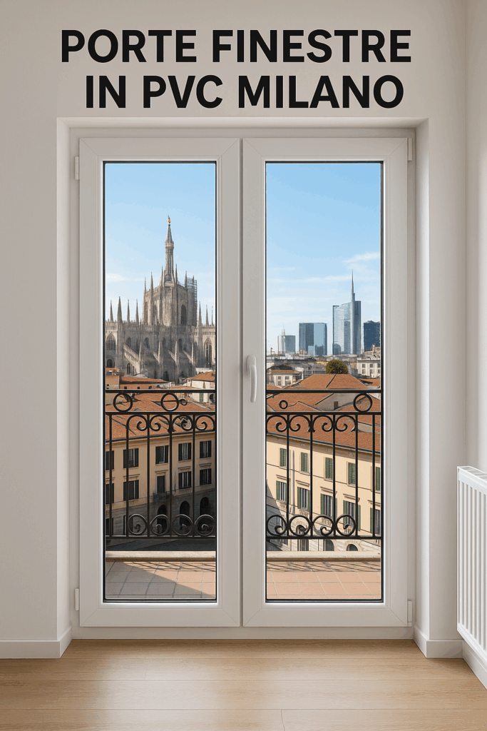 Porte Finestre in PVC Milano