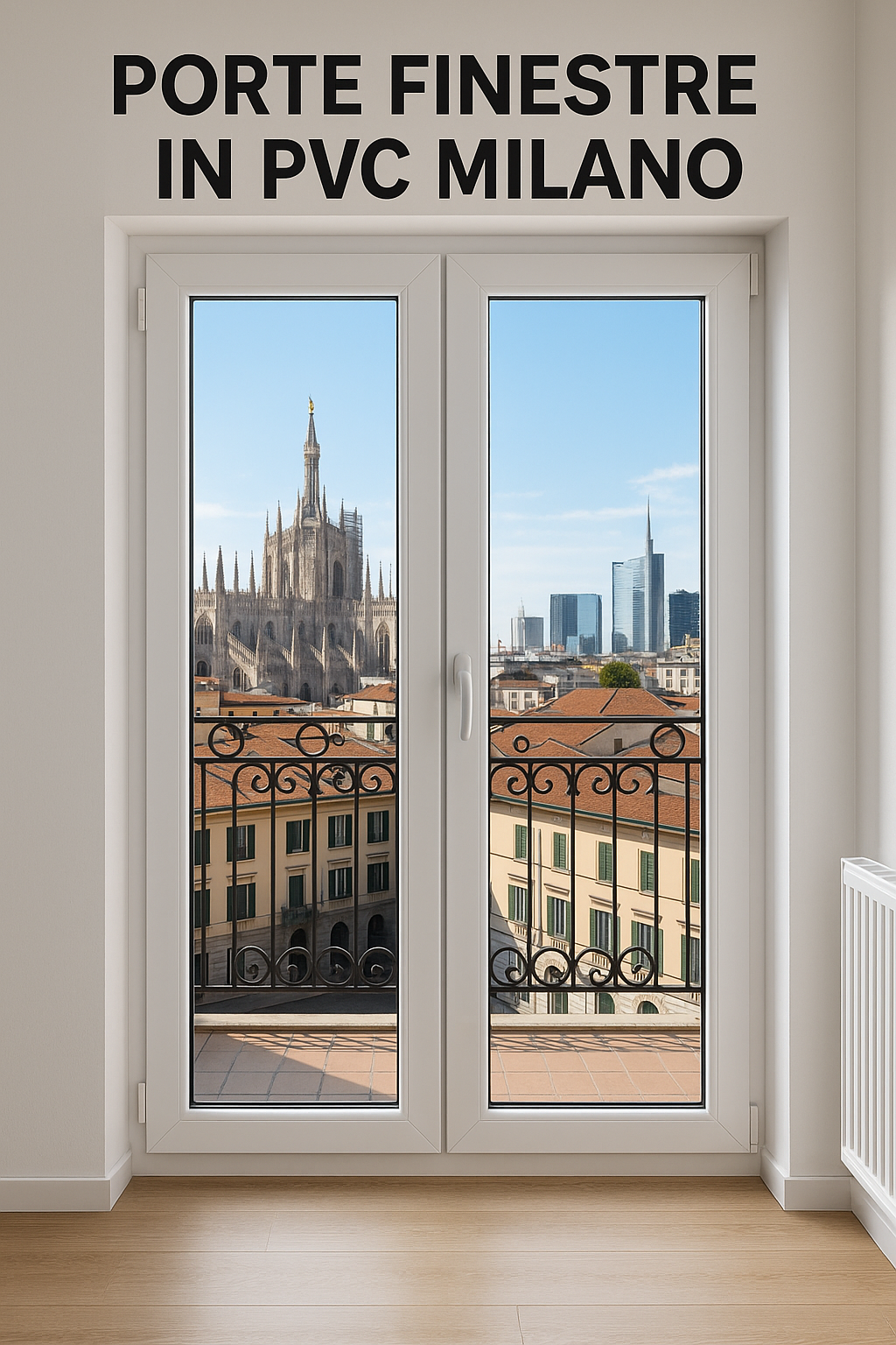 Porte Finestre in PVC Milano